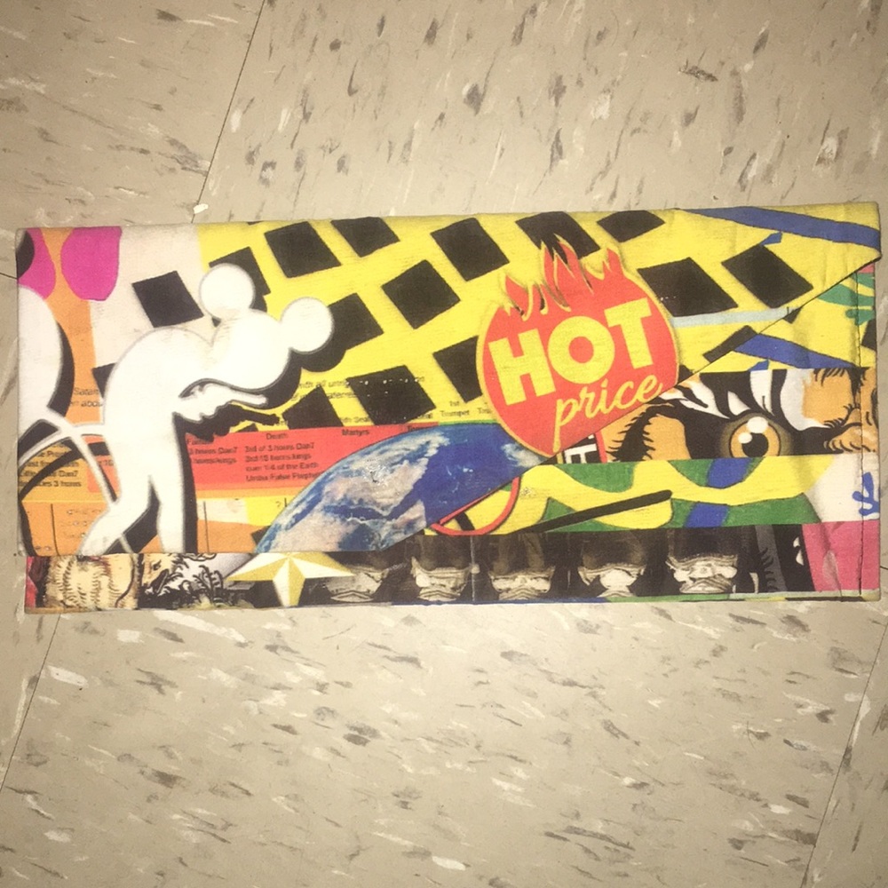 Colorful clutch
